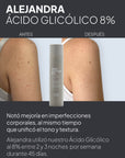 Ácido Glicólico al 8% con Centella Asiática (200ml) | Ético Skin Lab