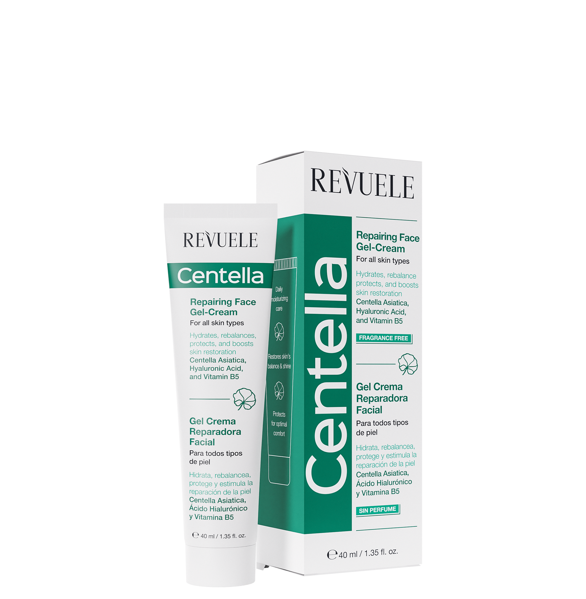 Gel-Crema Reparadora con Centella Asiática y Niacinamida (40ml)