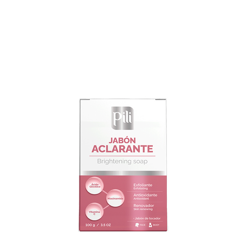 Jabón Aclarante con Niacinamida y Ácido Glicólico (100gr)