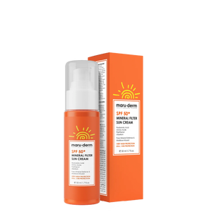 Protector Solar 100% Mineral SPF 50+ con Ácido Hialurónico (50ml)